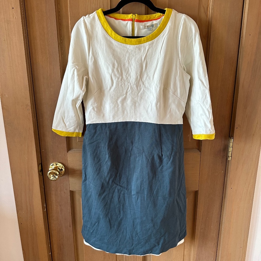 Boden Stretch Ponte Dress‎ Size 8 - Picture 3 of 9